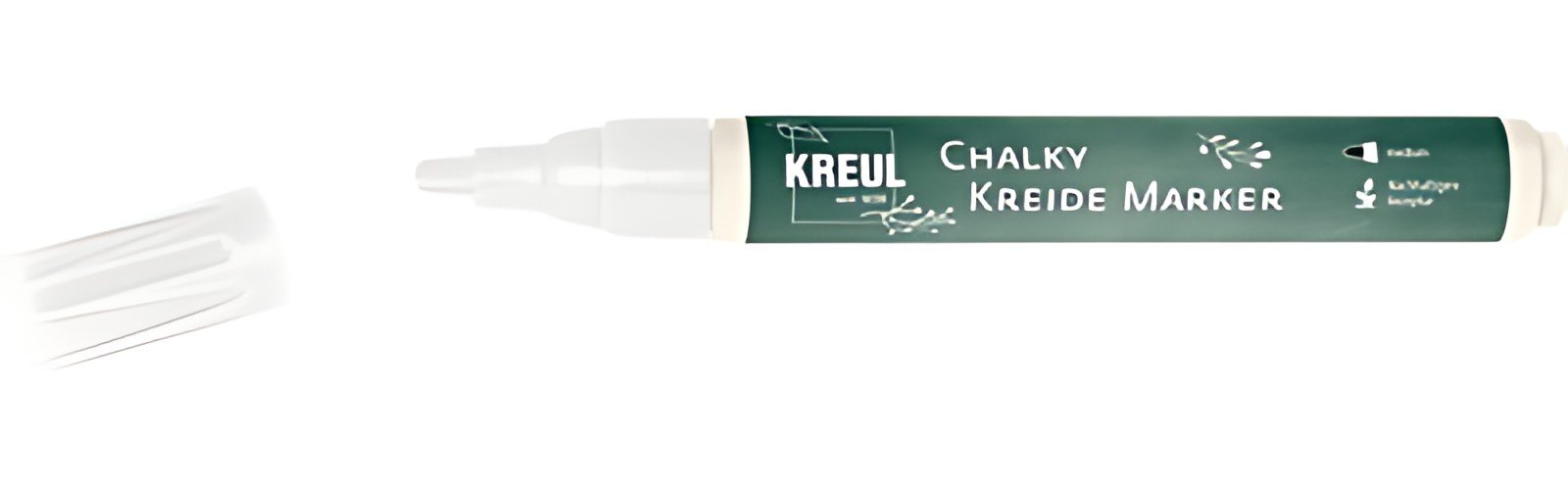 KREUL Marqueur à craie Chalky, Medium, Cozy Red