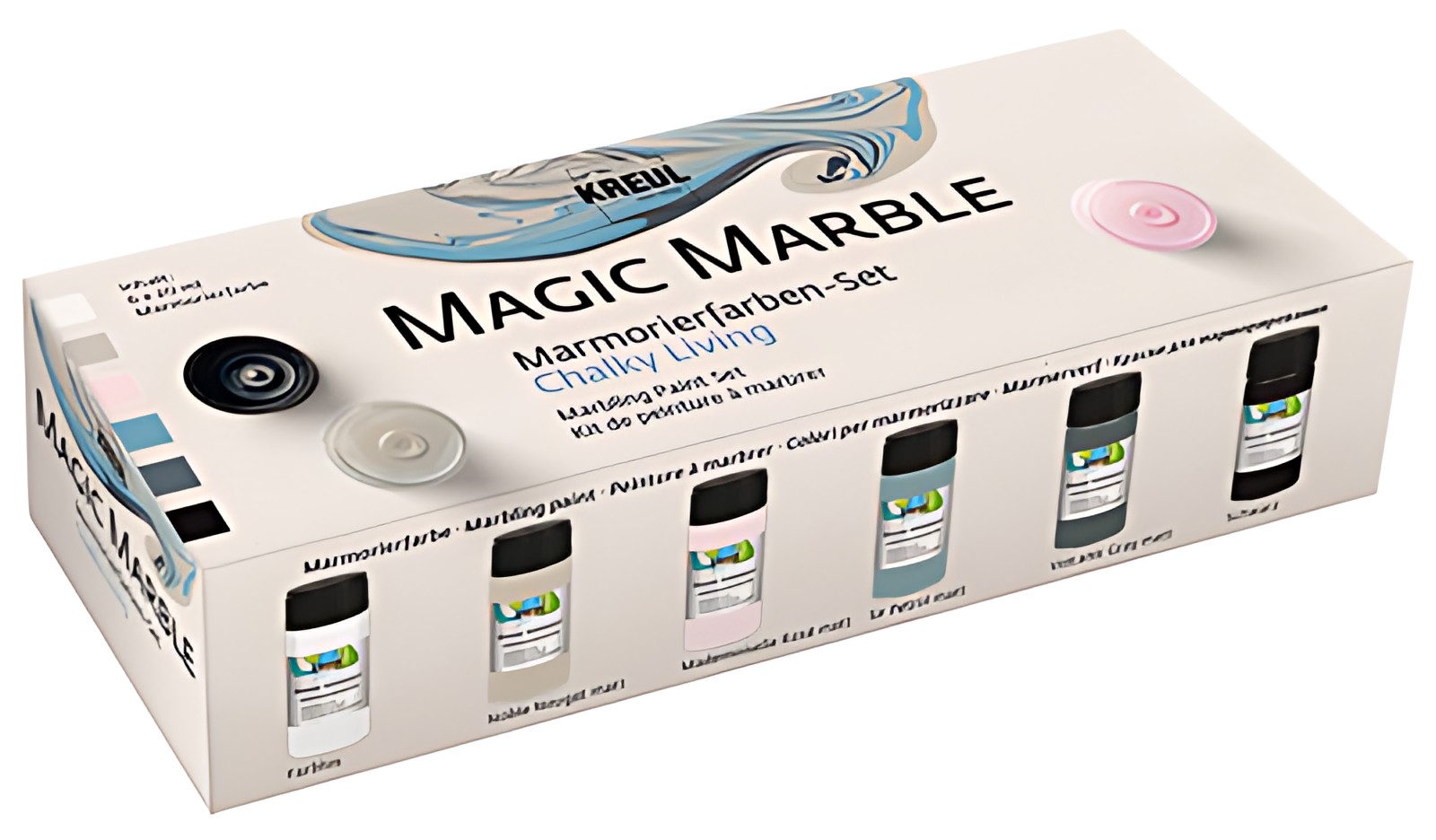 KREUL Peinture à marbrer "Magic Marble" mat, Chalky Living