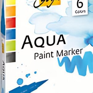 KREUL Stylo pinceau Aqua Paint SOLO Goya, set de 6 pièces