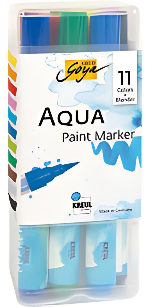 KREUL Stylo pinceau Aqua Paint SOLO Goya, Powerpack