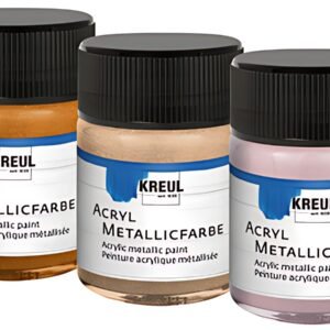 KREUL Peinture acrylique métallique, bronze doré, 50 ml