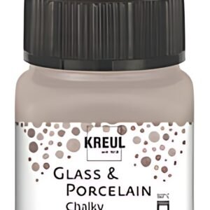 KREUL Peinture pour verre et porcelaine Chalky, Cozy Red