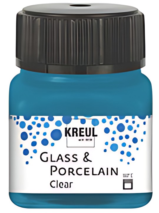 KREUL Peinture pour verre et porcelaine Clear, rose