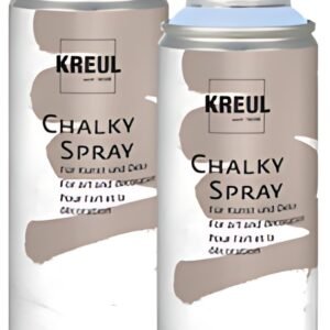 KREUL Peinture aéorosol CHALKY SPRAY, Snow White, 200 ml