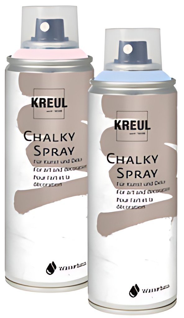 KREUL Peinture aéorosol CHALKY SPRAY, Volcanic Gray, 200 m