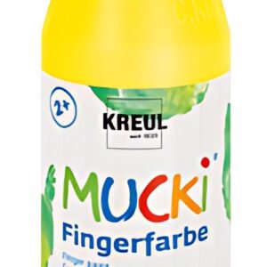 KREUL Gouache aux doigts "MUCKI", 750 ml, noir