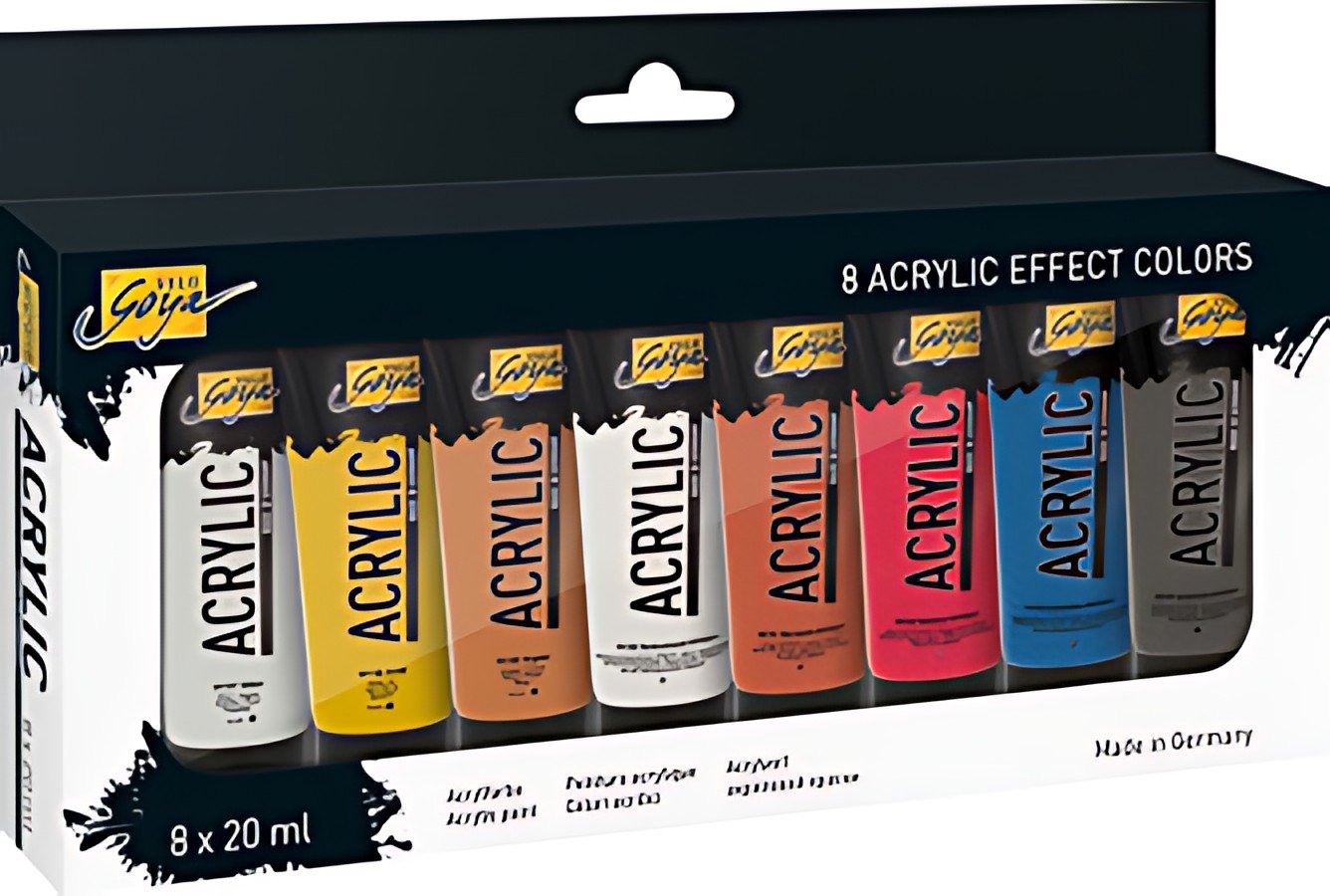 KREUL Peinture acrylique SOLO Goya Acrylic, 20 ml, set de 8
