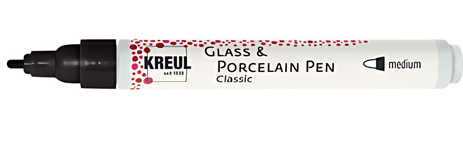 KREUL Glass & Porcelain Pen Classic, rouge cerise