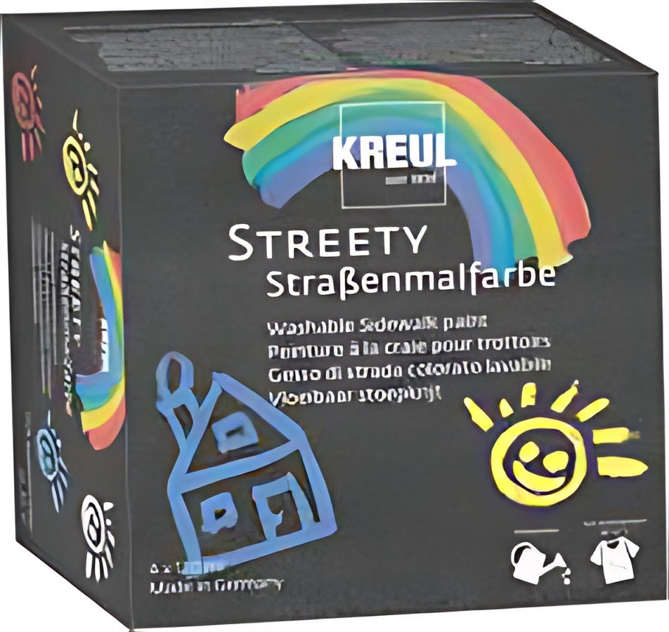 KREUL Peinture à la craie pour trottoir STREETY, 120 ml