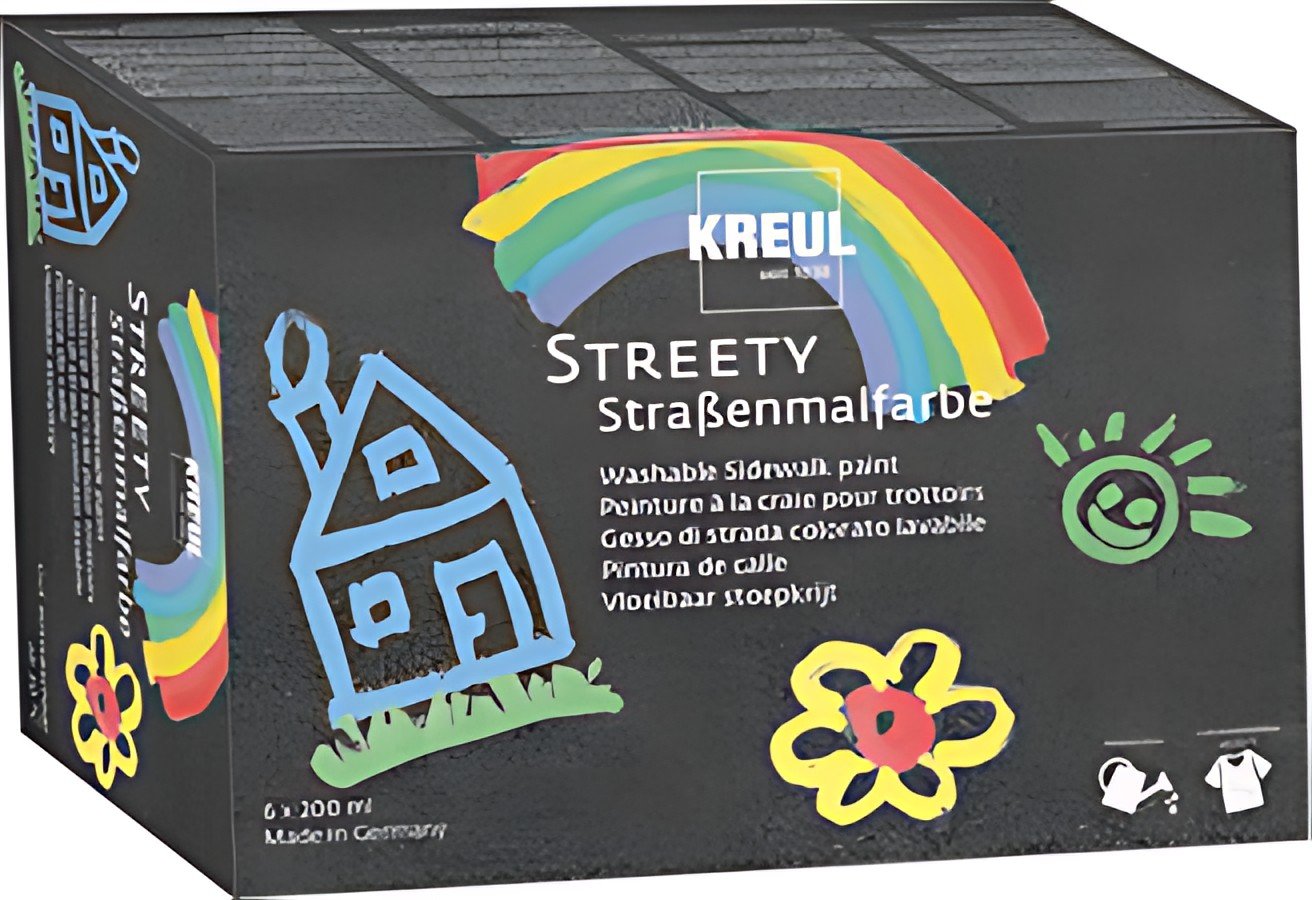 KREUL Peinture à la craie pour trottoir STREETY, 200 ml