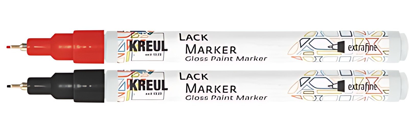 KREUL Lackmarker "Gloss Paint Marker", extrafine, rouge
