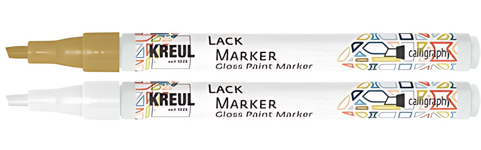 KREUL Lackmarker "Gloss Paint Marker", calligraphy, noir