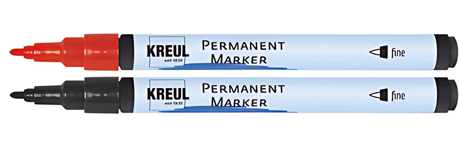 KREUL Marqueur permanent, fine, bleu