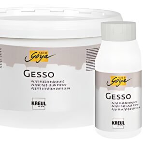 KREUL Apprêt acrylique SOLO Goya Gesso, blanc, 2,5 litres