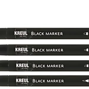 KREUL Black Marker, medium, noir