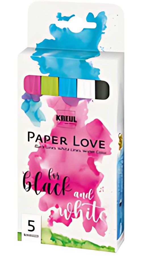KREUL Set de marqueurs "PaperLove", 5 pièces