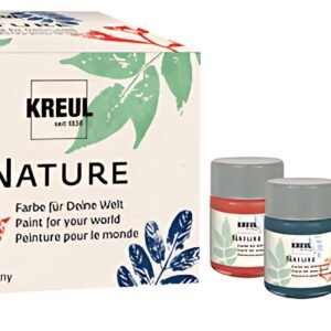 KREUL Peinture créative Nature, set de 4 x 50 ml