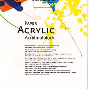 KREUL Bloc pour artiste "Paper Acrylic", 10 feuilles, A4