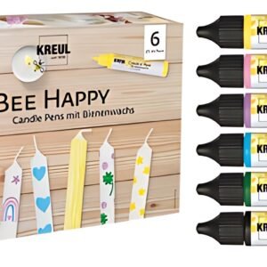 KREUL Candle Pen "Bee Happy", set de 6
