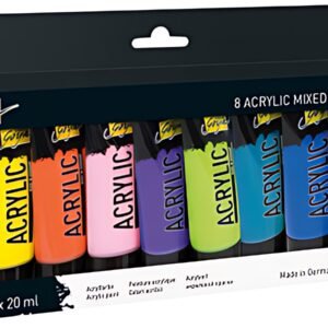 KREUL Peinture acrylique SOLO Goya Acrylic, 20 ml, set de 8
