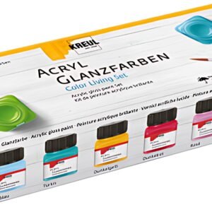 KREUL Set de Peinture acrylique brillante, Color Living