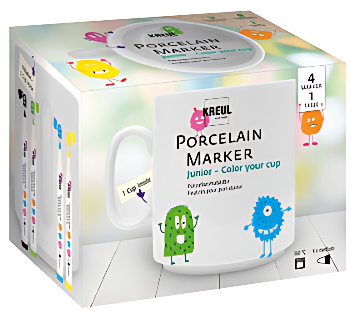 KREUL Marqueur pour porcelaine medium "Junior"