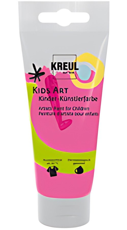 KREUL Kids Art Peinture d'artiste pour enfants, 75 ml, rose