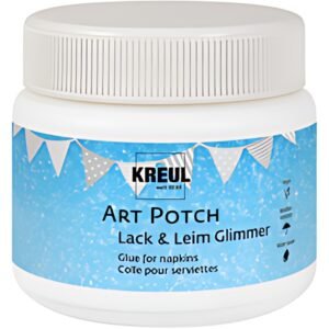 KREUL Vernis et colle pour serviettes ART POTCH, scintillant