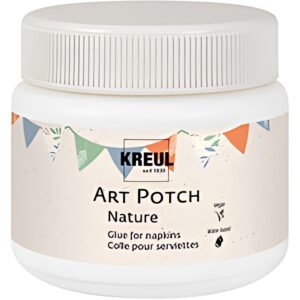 KREUL Colle & vernis pour serviettes ART POTCH Nature 150 ml