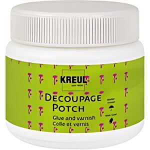KREUL Colle & vernis DECOUPAGE POTCH, 250 ml