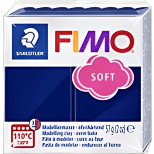 FIMO Pâte à modeler SOFT, à cuire, 57 g, bleu windsor