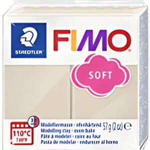 FIMO Pâte à modeler SOFT, à cuire, 57 g, sahara