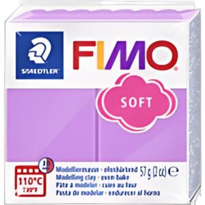 FIMO Pâte à modeler SOFT, à cuire, 57 g, lavande