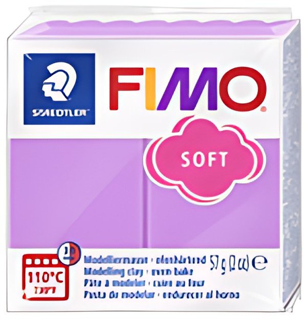 FIMO Pâte à modeler SOFT, à cuire, 57 g, lavande