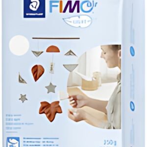 FIMO Pâte à modeler air LIGHT, sèche à l'air, blanc
