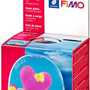 FIMO Boule de neige, ovale, transparent
