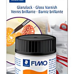 FIMO Vernis brillant, pour 30 feuilles maxi ml dans un verre