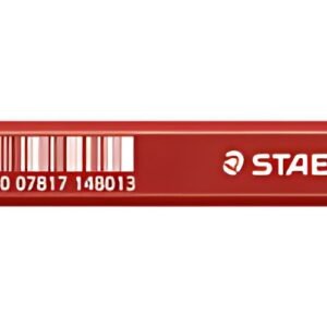 STAEDTLER Crayon de charpentier "moyen", ovale, marron rouge