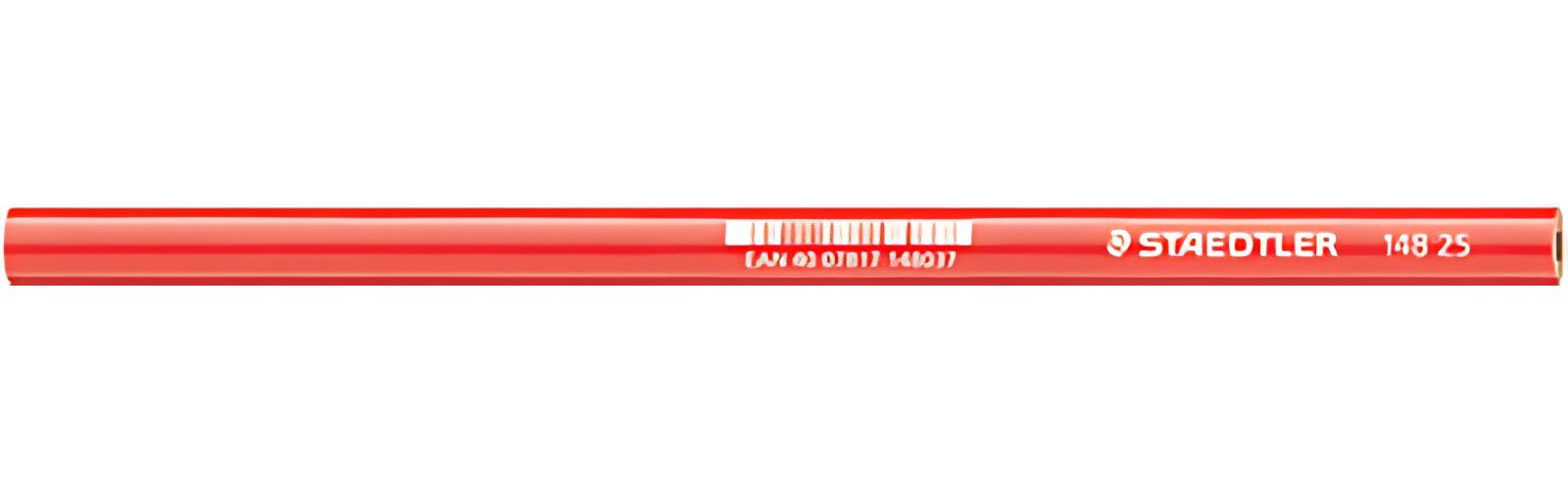 STAEDTLER Crayon de charpentier, ovale, marron rouge
