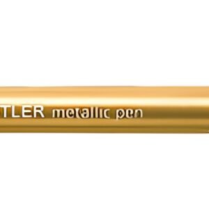 STAEDTLER Marqueur permanent métallisé, pointe ogive, or
