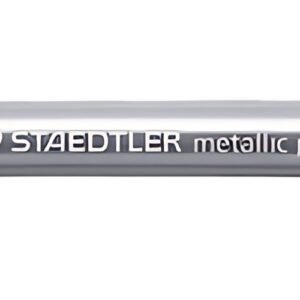 STAEDTLER Marqueur permanent métallisé, pointe ogive, argent