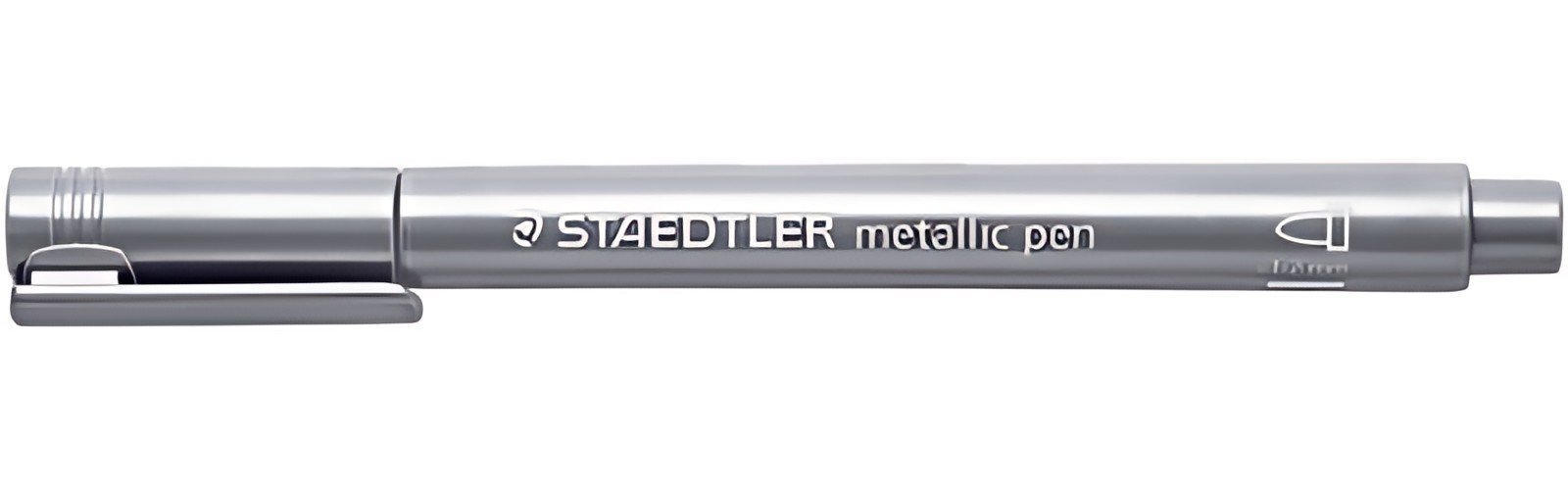 STAEDTLER Marqueur permanent métallisé, pointe ogive, argent