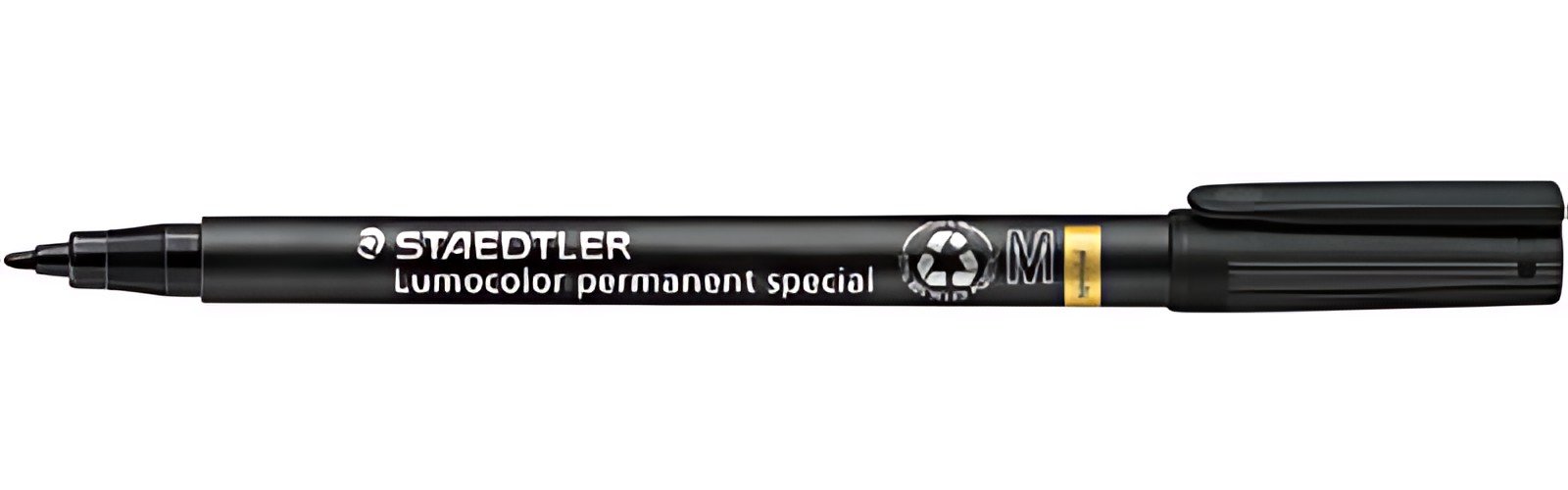 STAEDTLER Marqueur permanent 319M Lumocolor spécial, noir