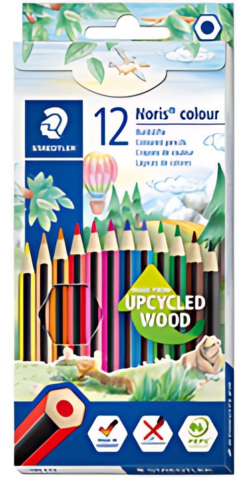STAEDTLER Crayon de couleur Noris Colour, étui carton de 12