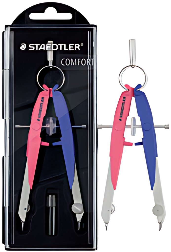 STAEDTLER Compas de précision Mars Comfort Neon, rose/violet
