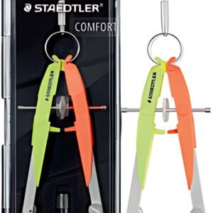 STAEDTLER Compas de précision Mars Comfort Neon,jaune/orange