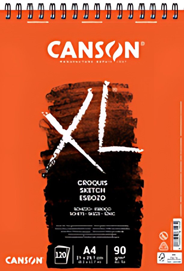 CANSON Bloc à croquis et esquisse "XL CROQUIS", A3, 90 g/m2