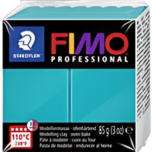 FIMO PROFESSIONAL Pâte à modeler, à cuire au four, turquoise