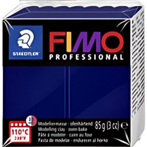 FIMO PROFESSIONAL Pâte à modeler, 85 g, bleu marine