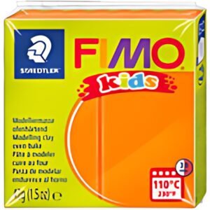FIMO kids Pâte à modeler, à cuire au four, 42 g, orange